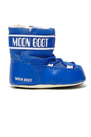 Crib Blue Nylon Boots MOON BOOT KIDS | 34010200MB005